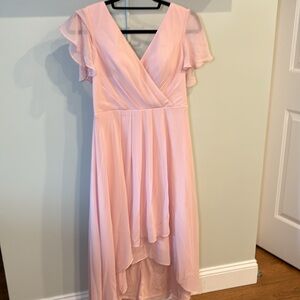 Ever Pretty Pink Bridesmaid Wedding Guest Dress